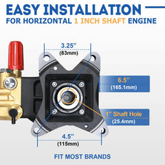 TOOLCY brass pump head detail emphasizing durability and corrosion resistance