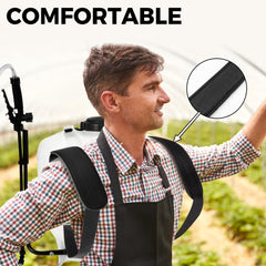 Tophoniex close-up of padded shoulder and EVA sponge for long-lasting comfort