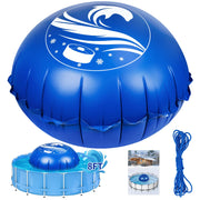 Totiro 8 ft pool pillow front view showing full shape and protection