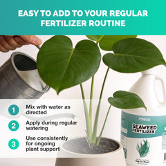 TPS NUTRIENTS pouring into watering can for easy dilution benefit