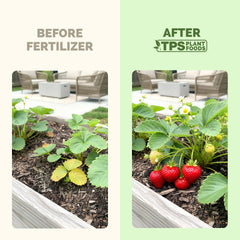 TPS NUTRIENTS pouring liquid close-up for fast root nutrient uptake