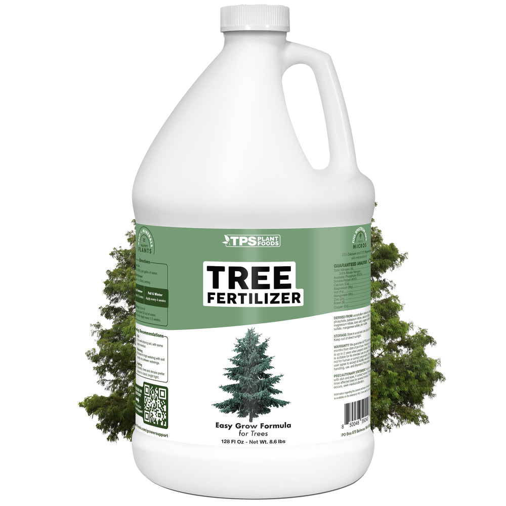 TPS NUTRIENTS front label on 1-gallon bottle showing product identity and usage benefits
