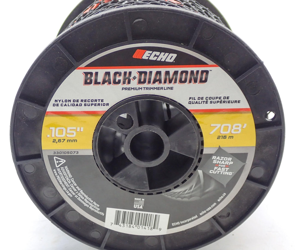 Traverse Creek Echo spool front view showing full 3 lb capacity and easy storage benefit