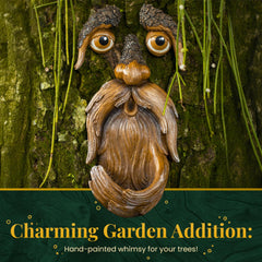 Tree Poetry close detail highlighting hand-painted texture and durable finish