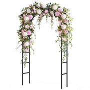 Trellume front view showing full arch and plant support benefits