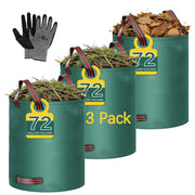 Trendara front view of three bags showing large capacity and quick fill benefit