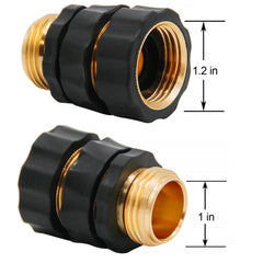 Triumpeek female connector close-up showing spring lock for fast connections