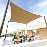 Tronssien front view of 10x13 canopy showing full coverage and cooling benefit