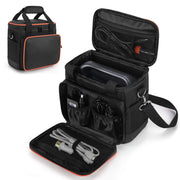 Trunab front view showing bag shape and zipper for easy transport