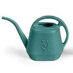 TTAOE GN front view of green watering can shows compact design and easy storage