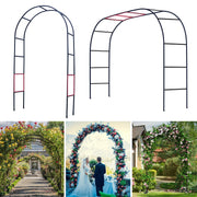 Ttootle front view of assembled arch showing stable entryway benefit