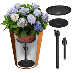 Tuling home insert installed in decorative pot showing stable support