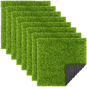 TURSTIN front view showing eight stacked turf tiles for easy installation
