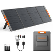TWELSEAVAN front view of 280W panel showing compact foldable design and portability