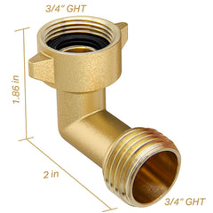 Twinkle Star close-up of solid brass finish highlighting corrosion resistance and strength