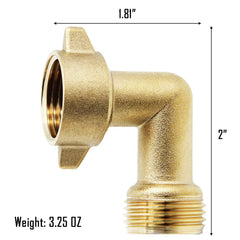 Twinkle Star thread detail with O-rings visible for secure, leak-free hose connections