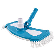 U.S. Pool Supply front view of 12 inch butterfly vacuum head showing cleaning face and bumper for efficient debris removal