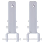 U.S. Pool Supply front view of replacement handle showing sturdy fit and easy connection