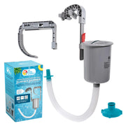 U.S. Pool Supply skimmer front view showing clean design and easy installation benefit