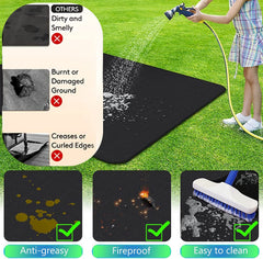 UBeesize folded mat in carry bag for compact storage and portability benefit
