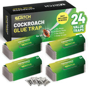 UCatch front packaging showing 24 pack and benefit of chemical-free control