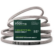 UDC Mower Belts front view of 109-9023 belt showing full length and fitment benefit