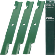 UDC Parts front packaging showing three 038-0005-00 blades, ready replacement