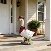 UINDDWCB goose front view showing patriotic cowboy look and curb appeal