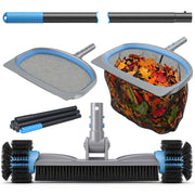 UIRWAY front-packaging kit showing all four cleaning components and benefits