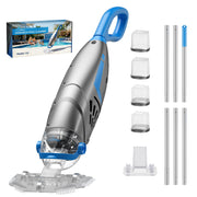 UIRWAY V3 front view showing cordless handheld vacuum and benefit of portability