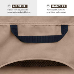 ULTCOVER plastic clip and drawcord securing cover in wind
