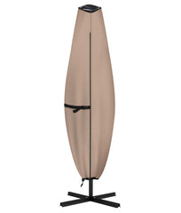 ULTCOVER front view showing full umbrella protection and weather resistance