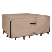 ULTCOVER front view showing full coverage and weather protection benefit
