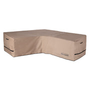 ULTCOVER front view showing full V-shaped coverage and weather protection