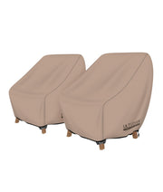 ULTCOVER front view protecting chair, shows full coverage benefit