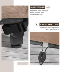 ULTCOVER side air vent detail that prevents ballooning and moisture