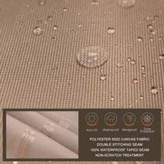 ULTCOVER side vent detail allowing airflow to prevent moisture