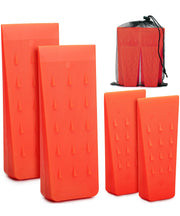 UNCO front packaging showing 4 wedges and compact storage bag for convenience