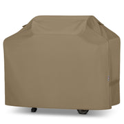 Unicook front view of 65 inch cover protecting grill, durable weather protection