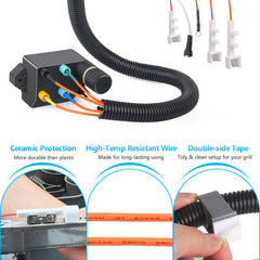 Unidanho grounding wire detail to prevent sparks and increase safety benefit