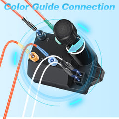 Unidanho ceramic ignition electrodes close-up for long-lasting spark benefit