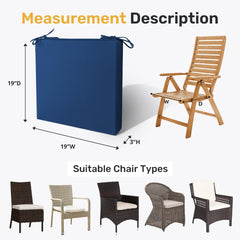 UNIKOME side profile showing 3-inch high-density foam providing firm comfortable support