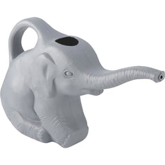 Union elephant watering can front view showing playful shape and easy carry, ideal for decor