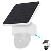 Uogw front view of 4W solar panel showing fit and branding for easy swap
