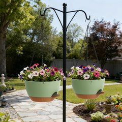 UOUZ electroplated chains and S-hooks close-up providing secure outdoor hanging