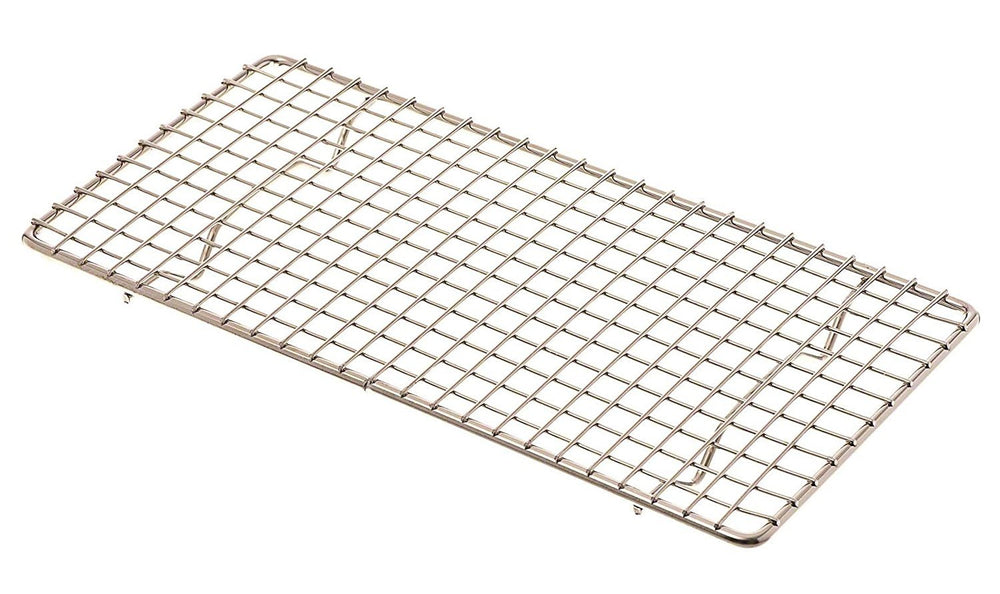 Browne Foodservice front view of grate showing raised support and improved airflow