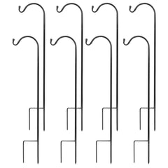 Urban Deco front view of eight shepherds hooks showing value and readiness
