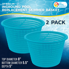 U.S. Pool Supply close-up of plastic mesh detail highlighting durable debris capture