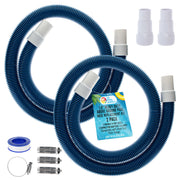 U.S. Pool Supply front view of replacement hose kit showing contents and durable build