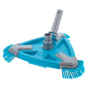 U.S. Pool Supply front view of vacuum head showing shape and features for efficient cleaning